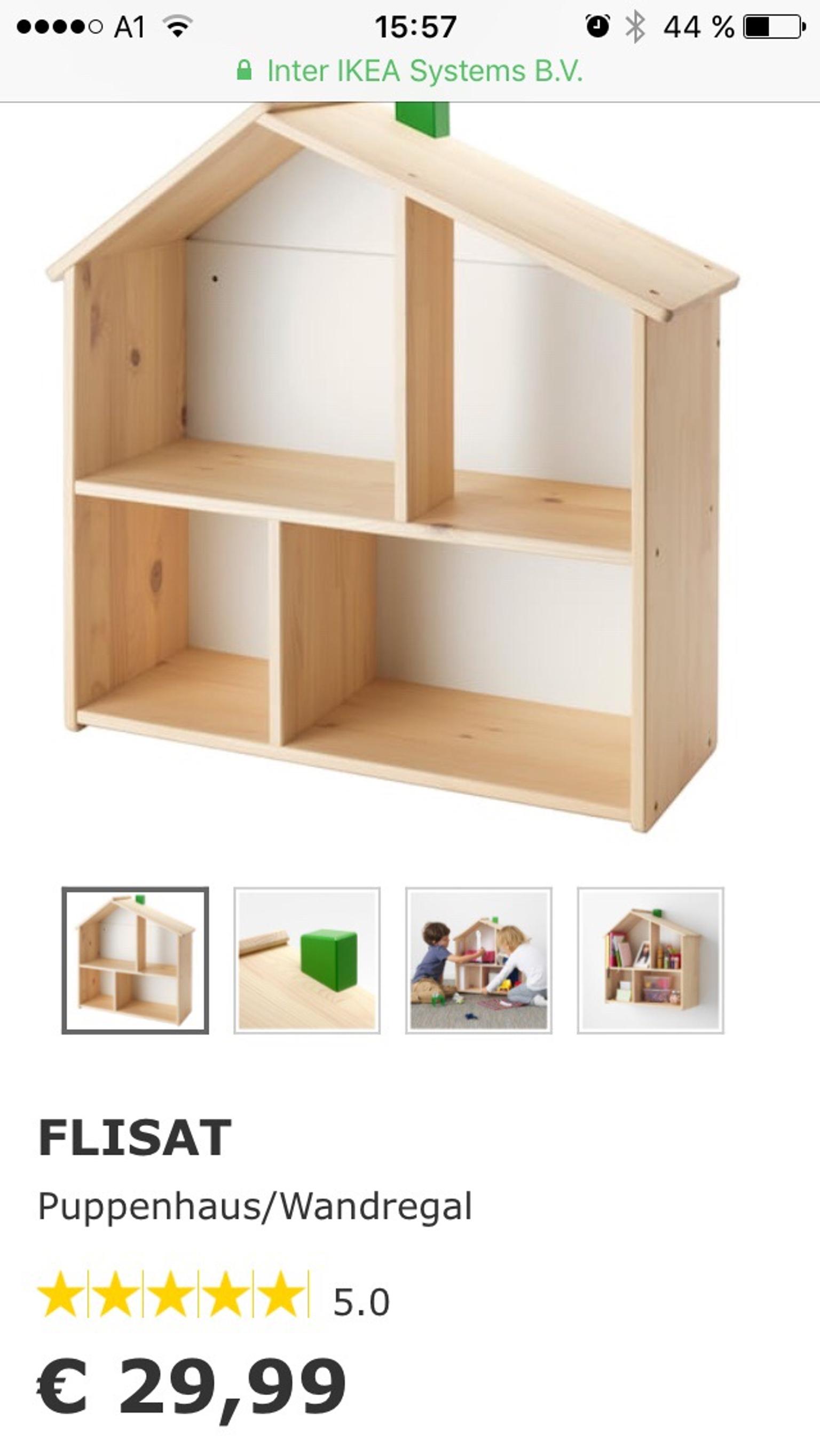 Puppenhaus "Flisat" Ikea inkl. Einrichtung in 8401