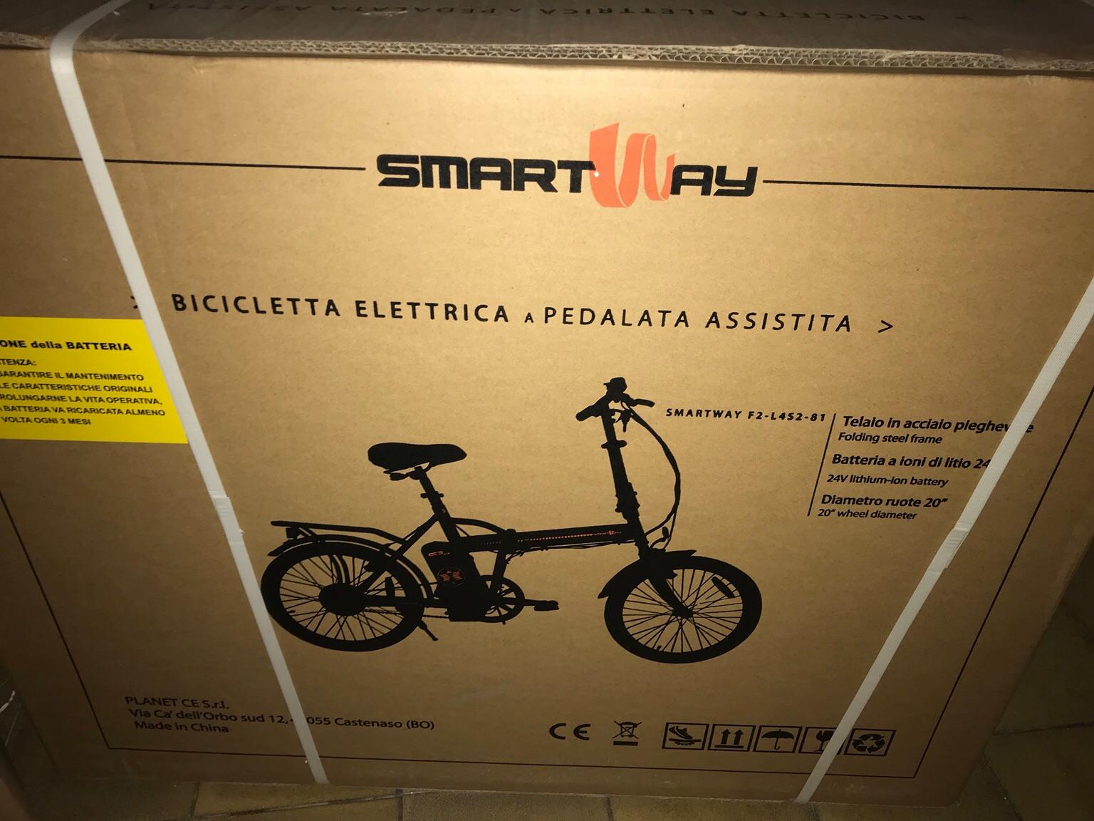 bicicletta elettrica smartway f2-l452-81
