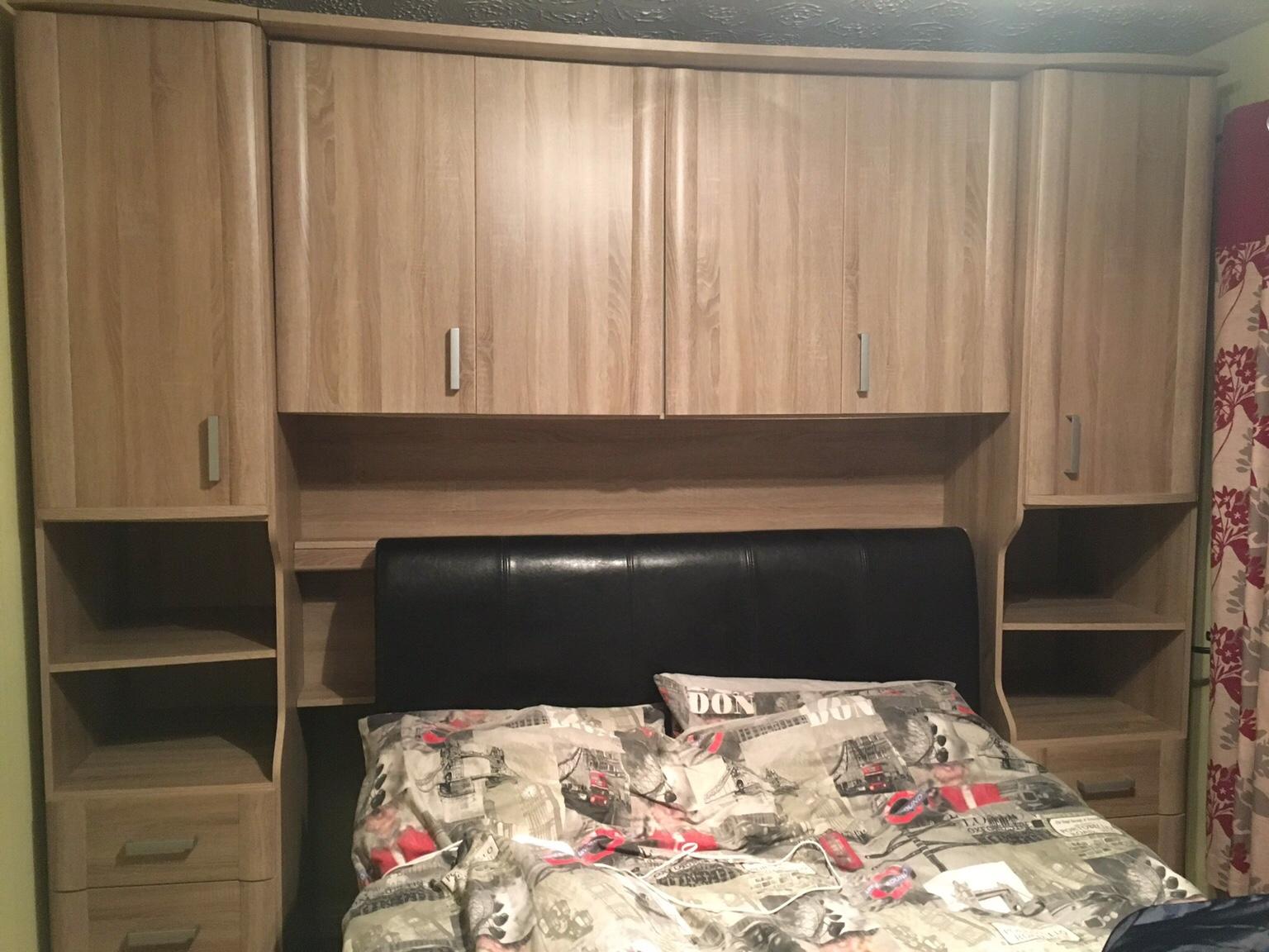 Bedroom Furniture King Size Overbed, Overbed Storage For King Size Bed