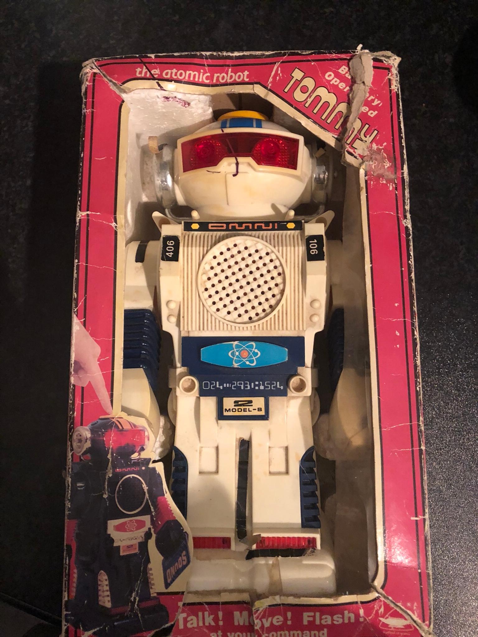 MORGAN The Atomic Robot New Bright 1980's New in sealed Box 