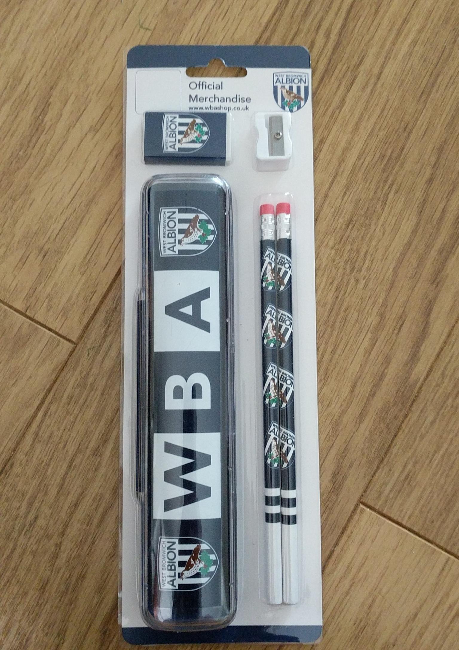 West Bromwich Albion Pencil Set 