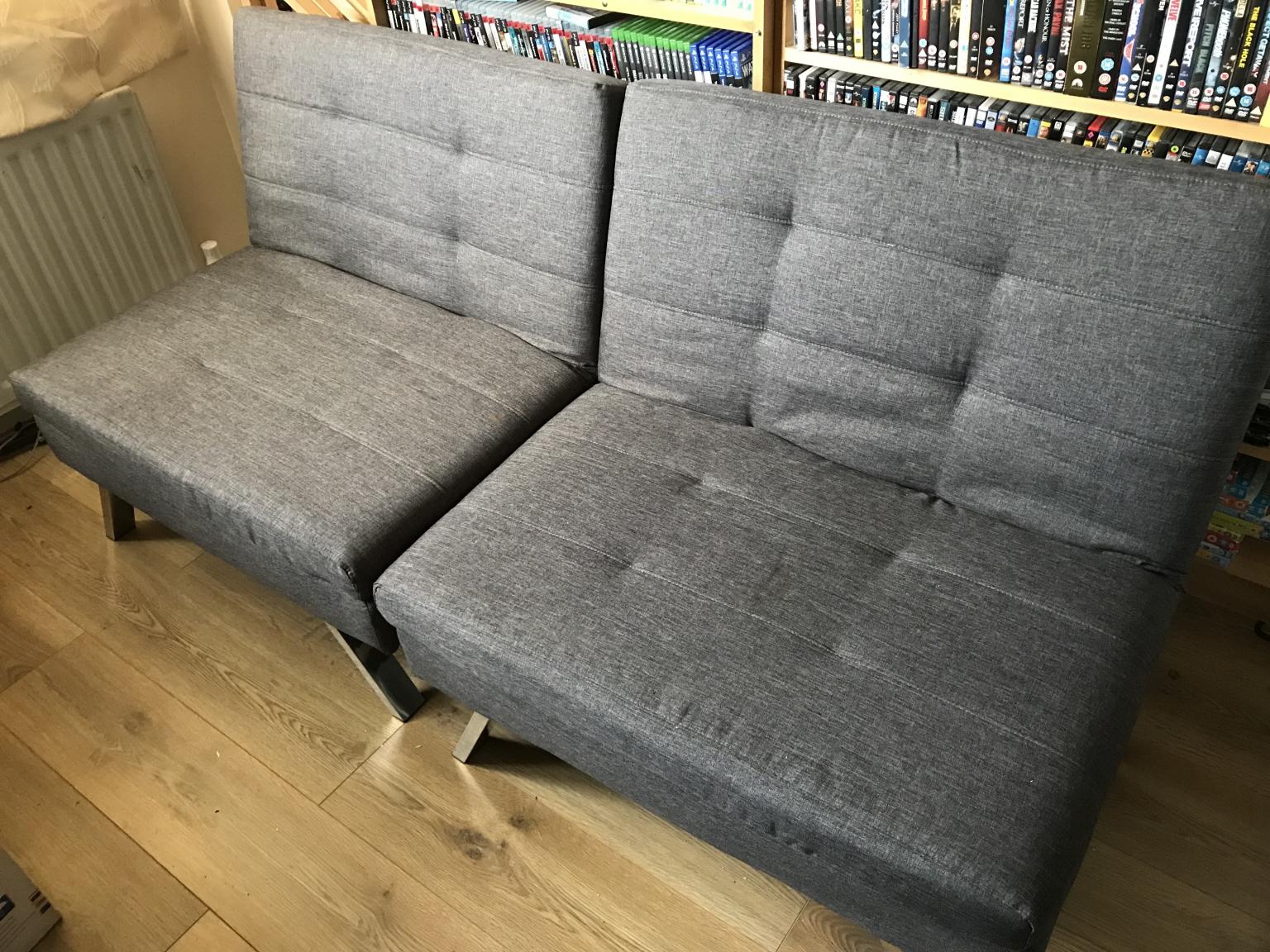 duo fabric clic clac sofa bed review