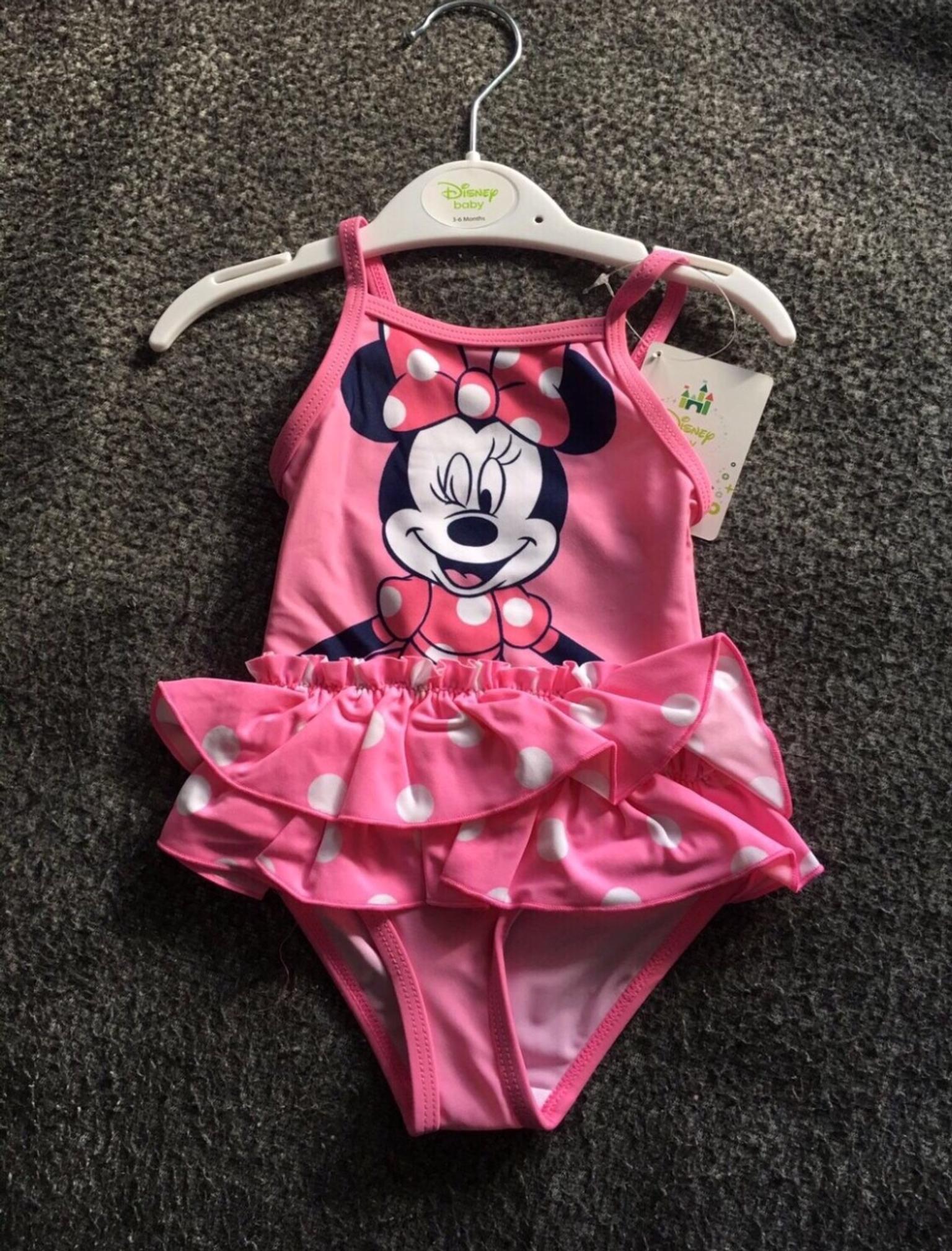 Minnie Mouse Baby Mädchen Badeanzug