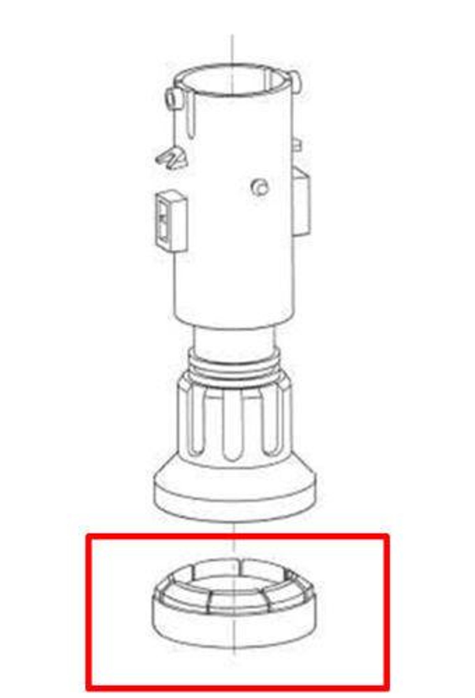Nobilia Sockelfußerhöhung Verlängerung Für NobiliaFusse Xeno Adapter 1 cm 