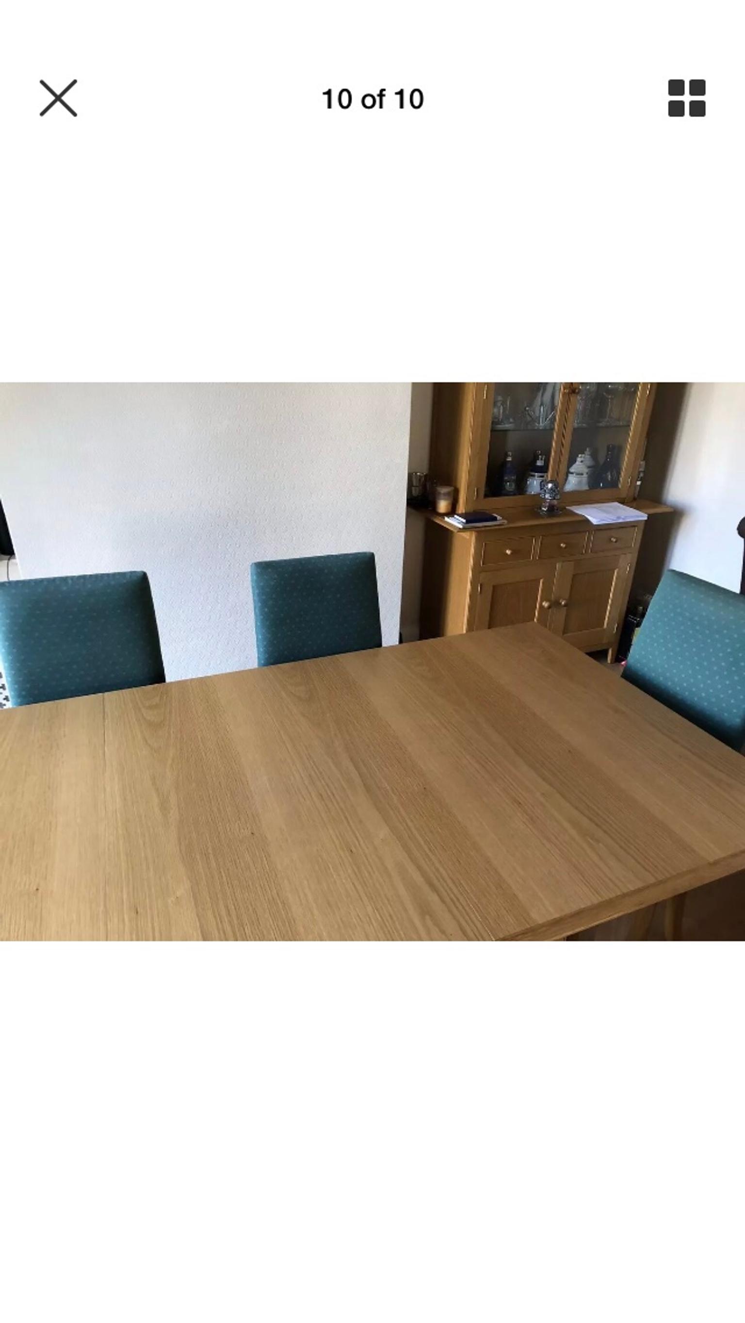 Dining Table And 6 High Back Chairs In, Used Dining Table And High Back Chairs