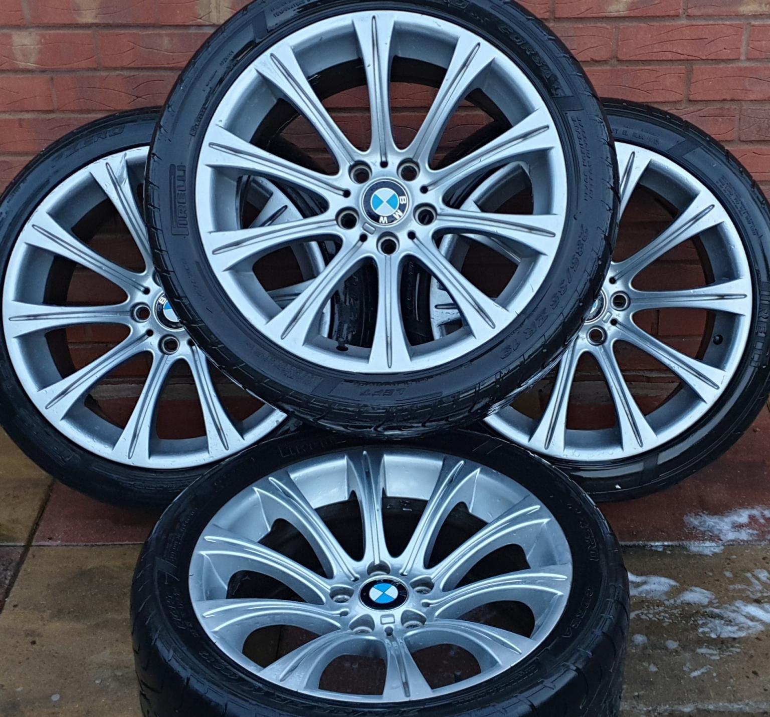 Rectangle Round Shuraba BMW 5 Series M5 E60 19" alloy wheels - Genuin in B27 Birmingham for £650.00  for sale | Shpock