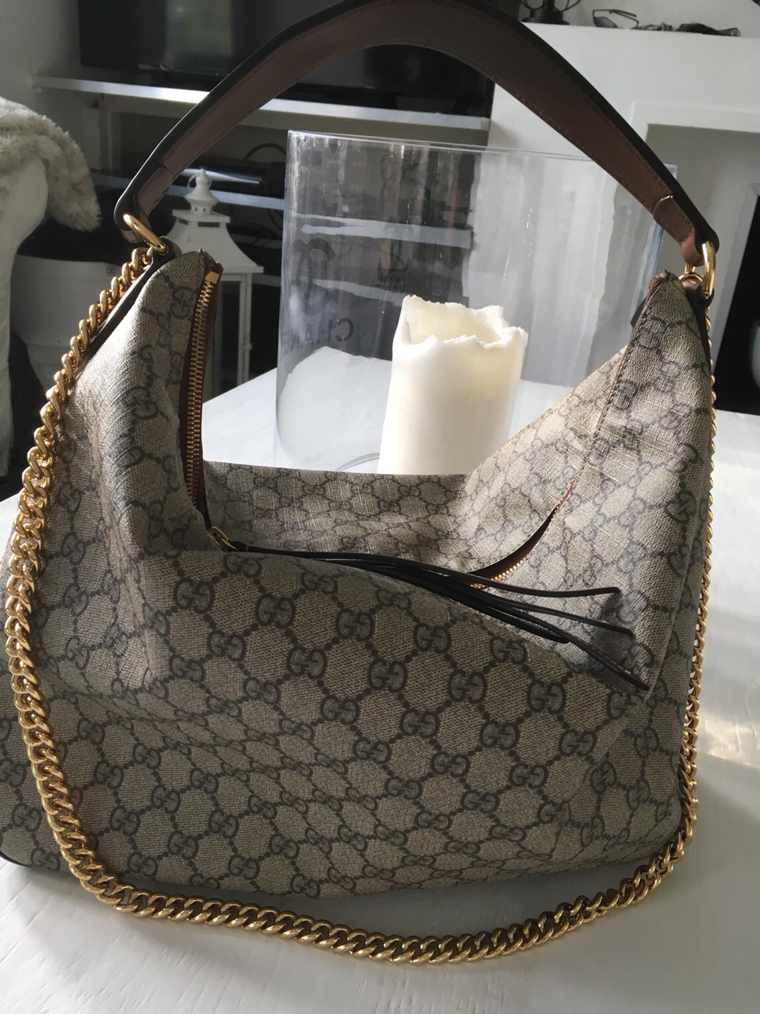 Gucci Supreme Large Hobo Bag In N7