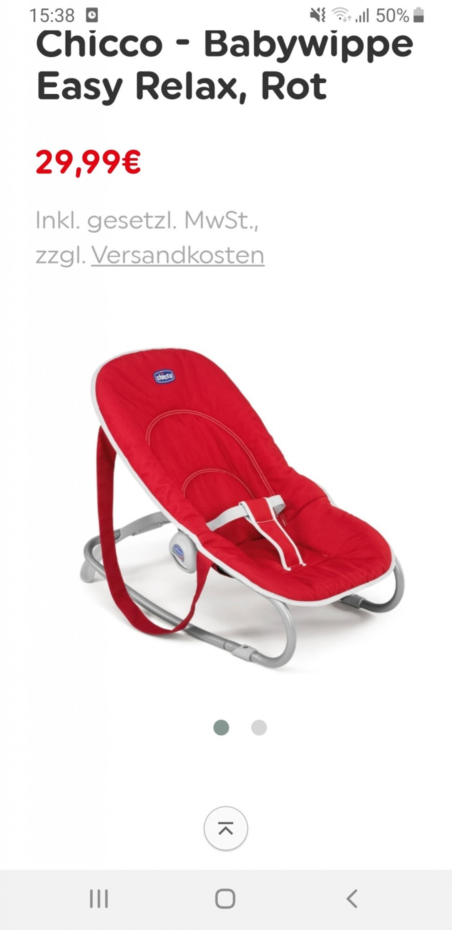 Chicco Chicco easy relax Schaukelwippe Top Zustand  