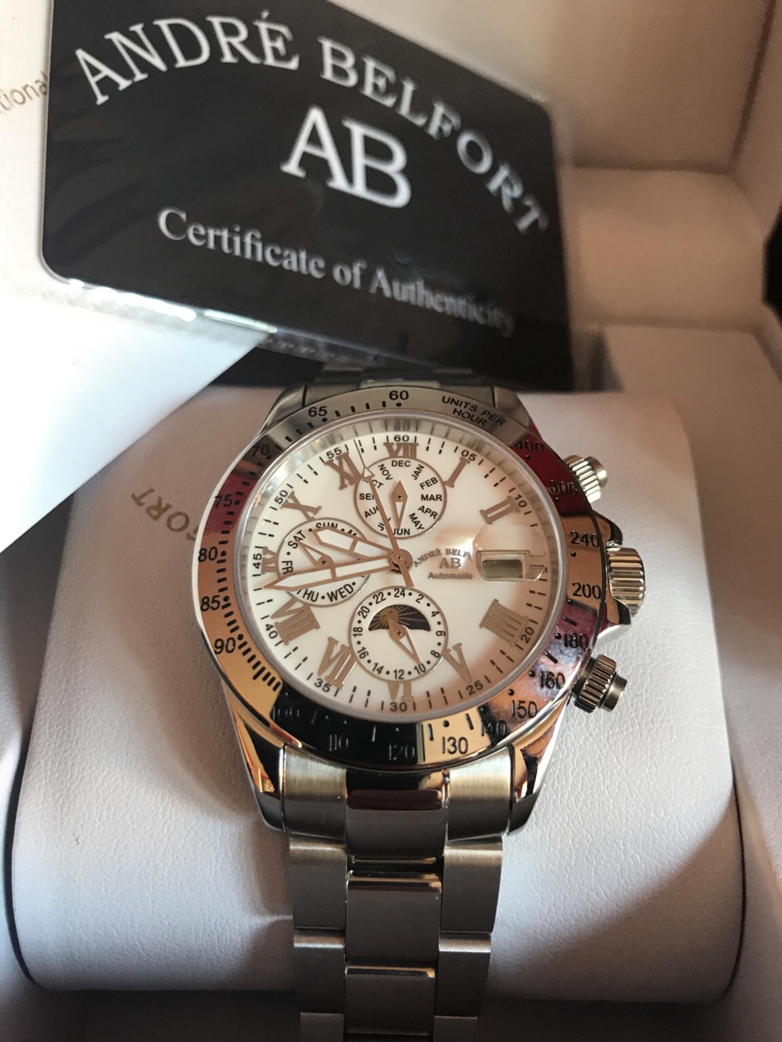 ANDRE BELFORT SWISS AUTOMATIC WATCH in NG6 Nottingham for £95.00 for ...