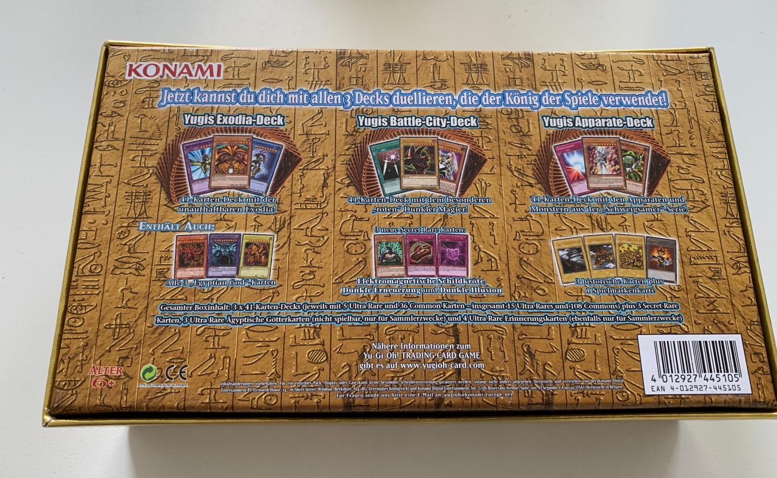 Apparate-Deck Alle Karten zur Auswahl Deutsch Yu-Gi-Oh Yugi's Legendary Decks