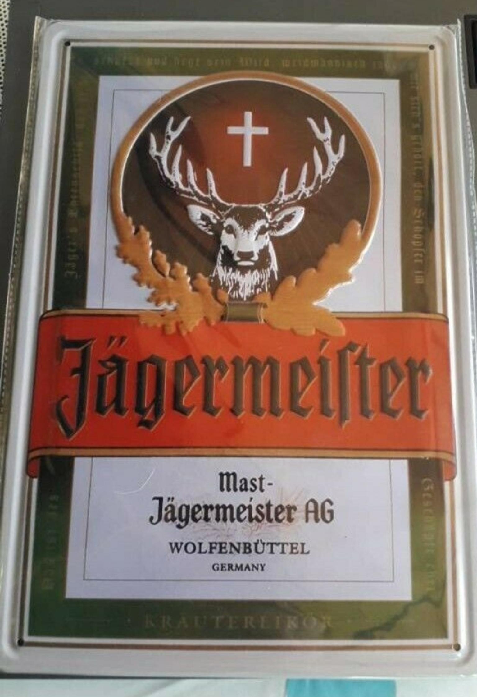 Jägermeister Blechschild! Neu