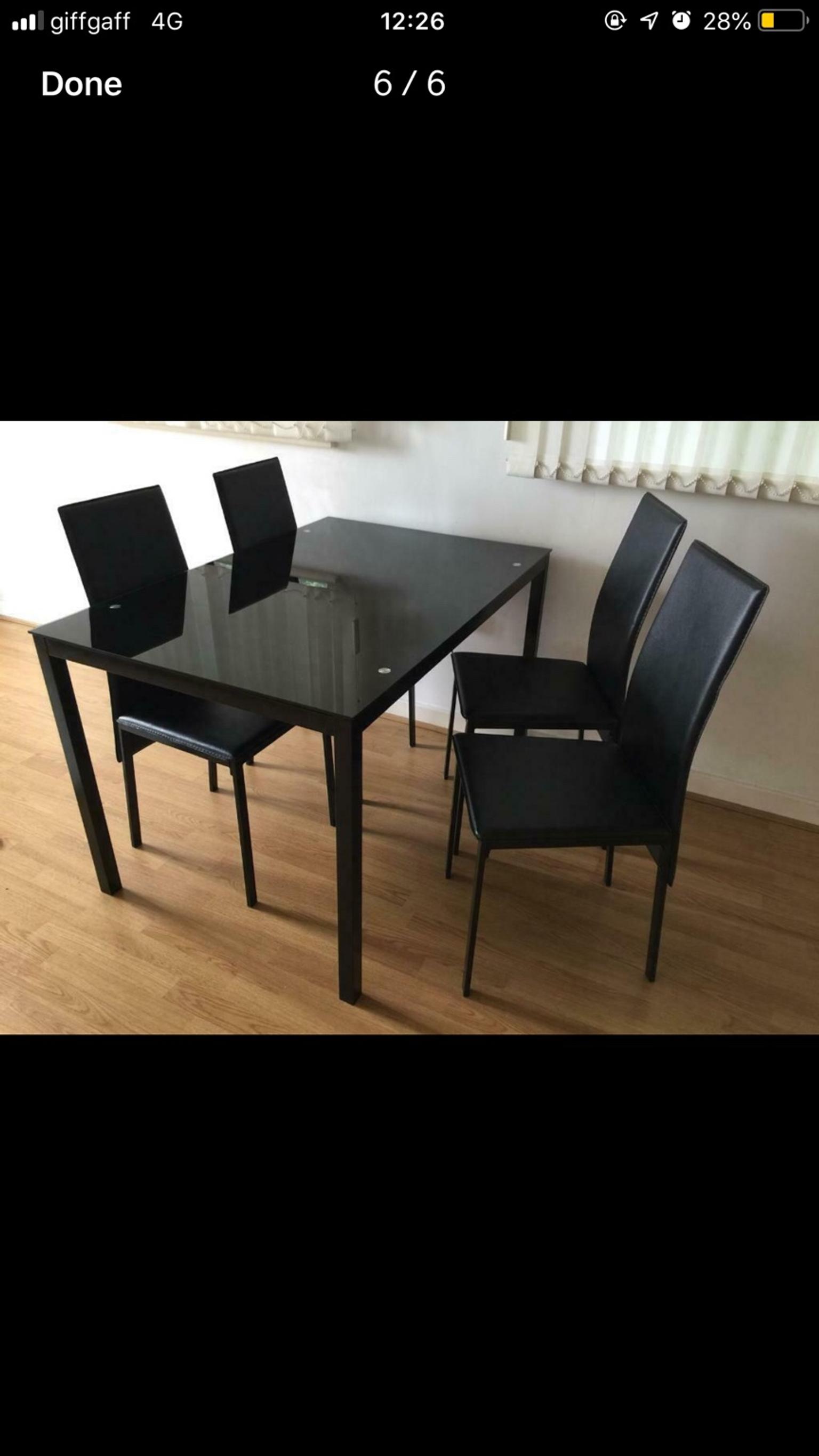 Argos Home Lido Glass Dining Table 4, 4 Seater Dining Table And Chairs Argos