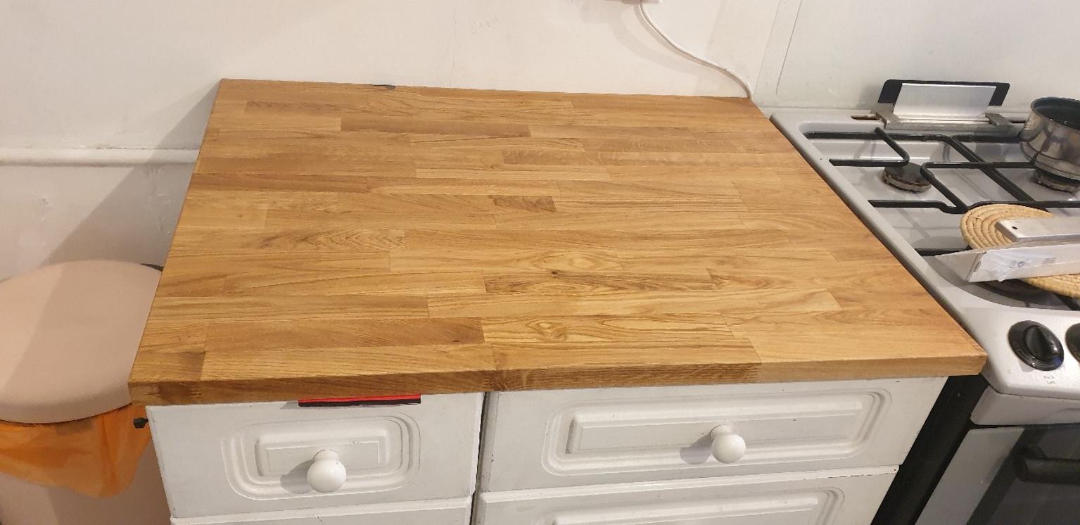 Ikea Hammarp Oak Solid Wood Worktop In, Ikea Solid Wood Countertop Hammarp