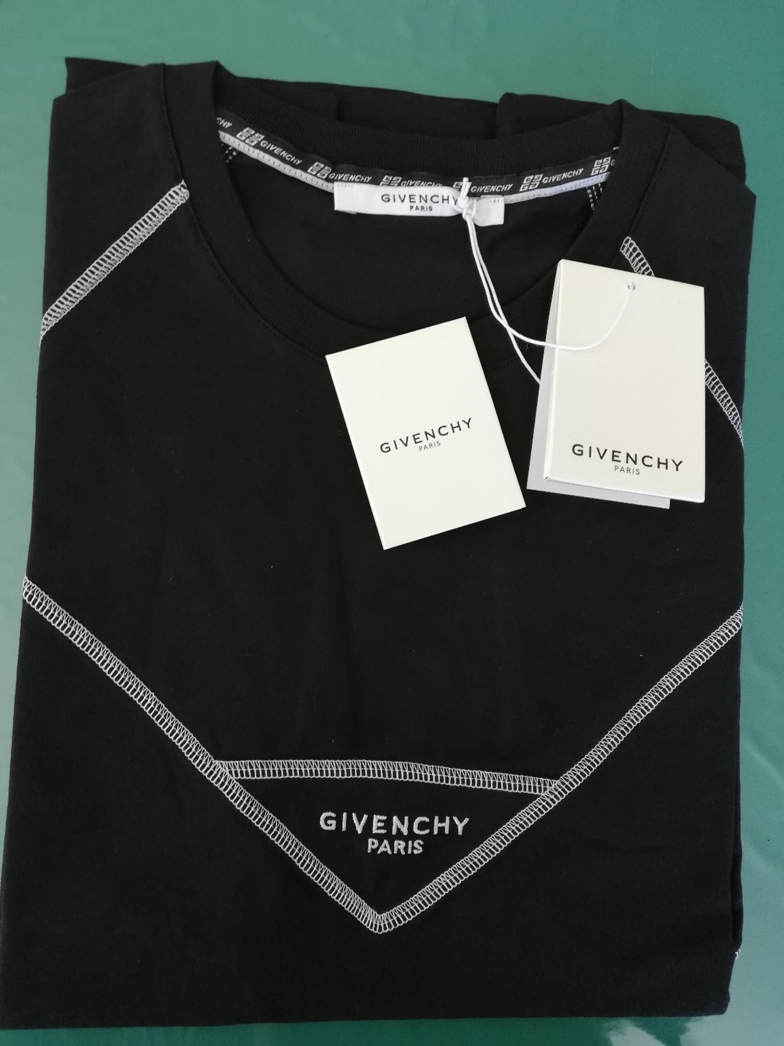T-shirt GIVENCHY uomo con logo frontale in Itri for €139.00 for 