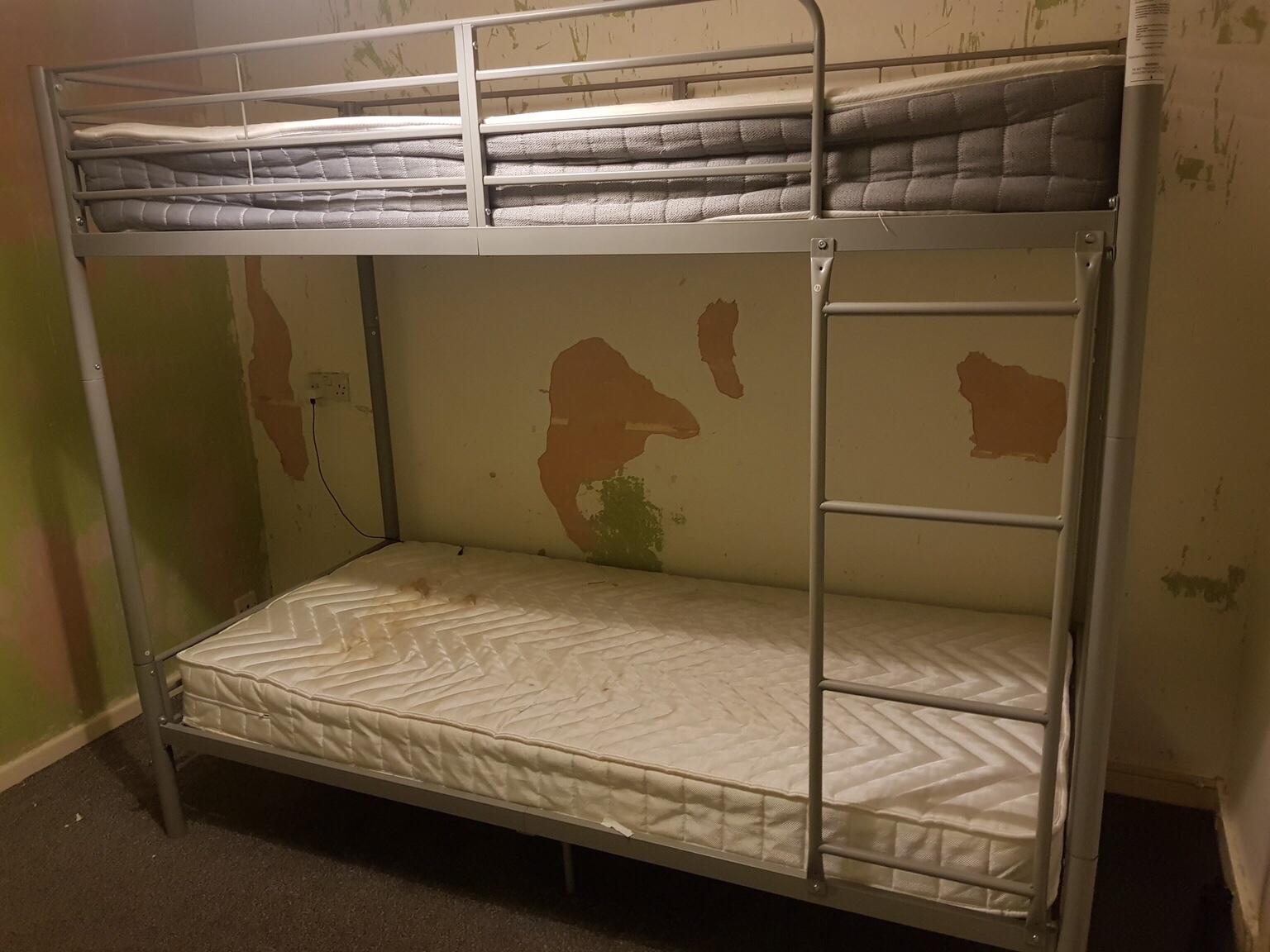 Bunk Beds With Mattress In Ol2 Oldham, Old Bunk Beds