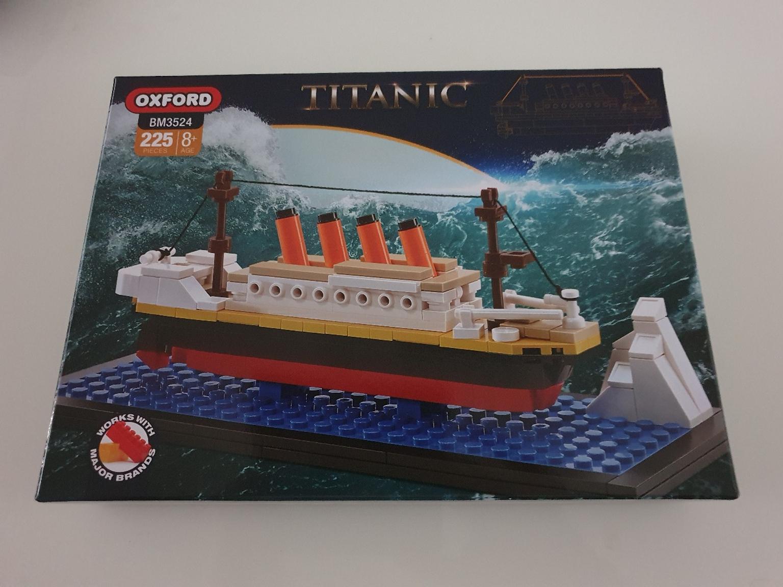 Brand New Oxford Titanic Set Building Brick Model Kit BM3524 