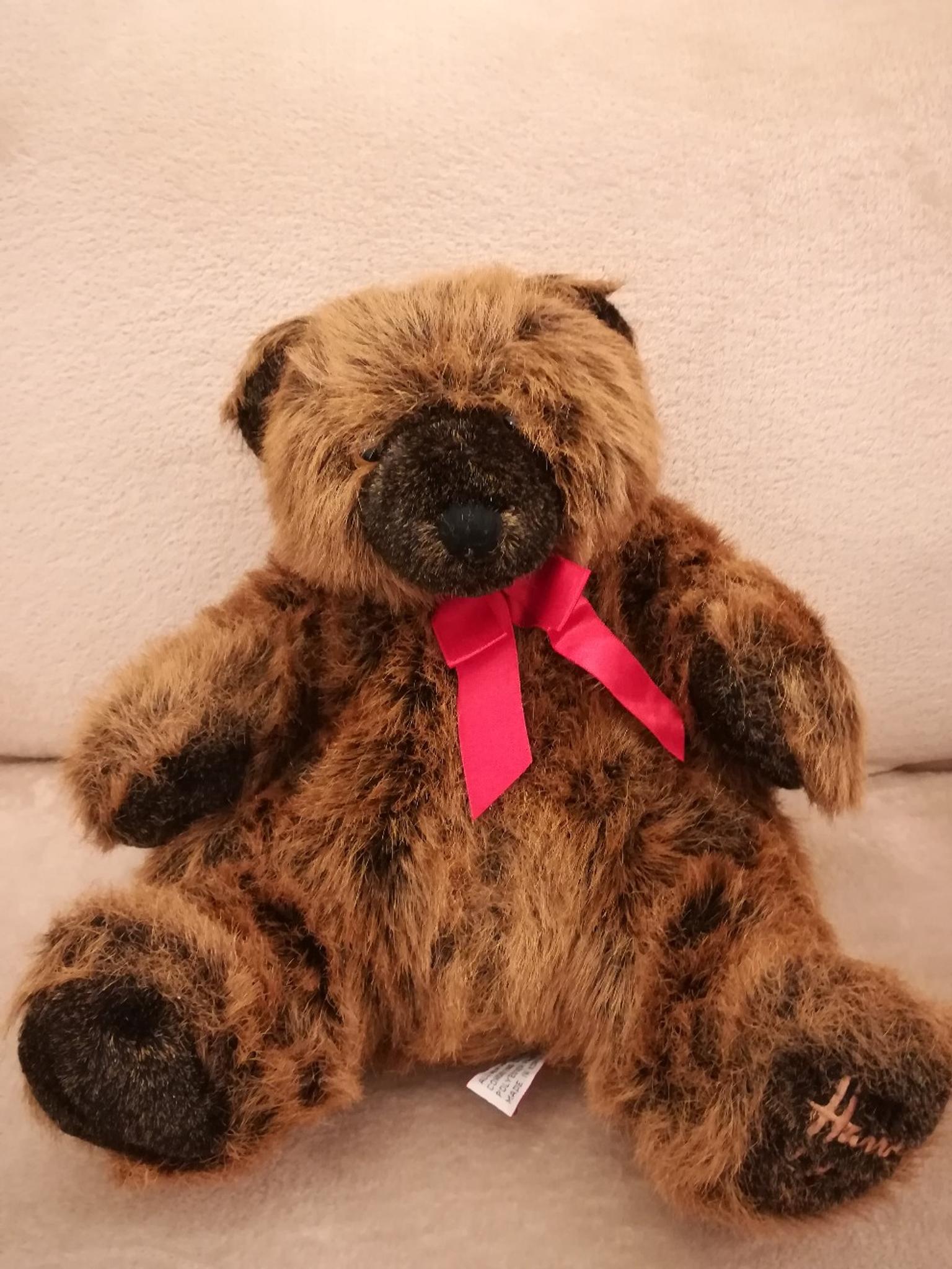 Harrods Vintage Harrods Bear With Ribbon 
