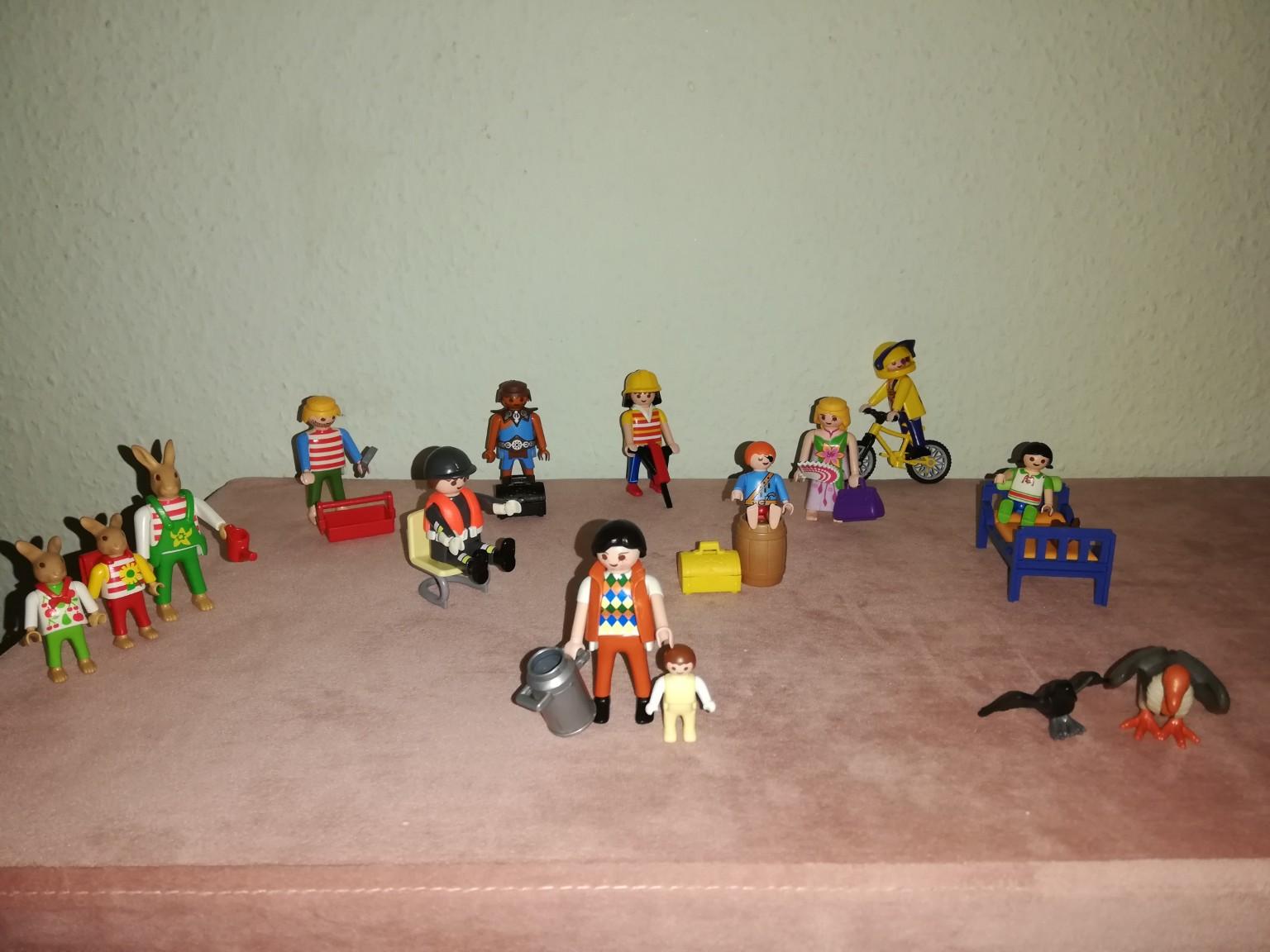 Playmobil  Figuren Kinder  zum Strand Bade Figuren 