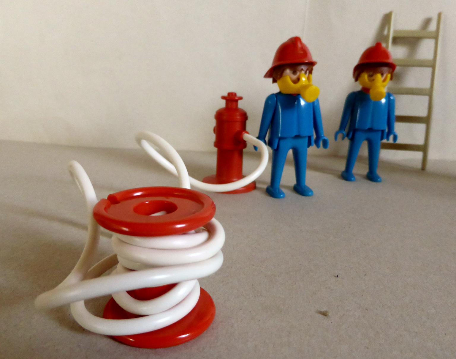 Masken Playmobil 5 Rote Bitte Bilder Ansehen Goldener Feuerwehr Helm 
