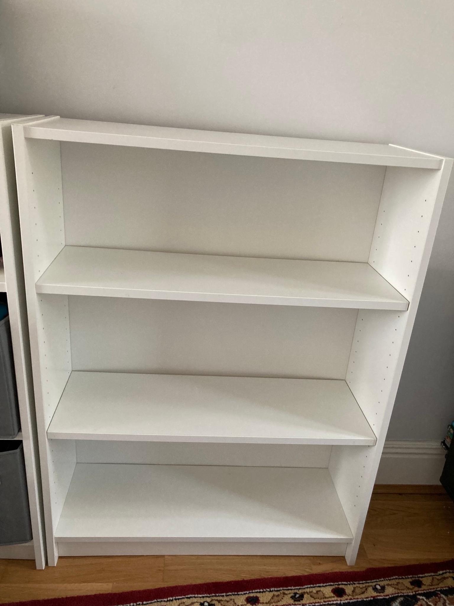 3 X Ikea Billy Bookcase White Make An, Ikea Billy Bookcase With Doors Review