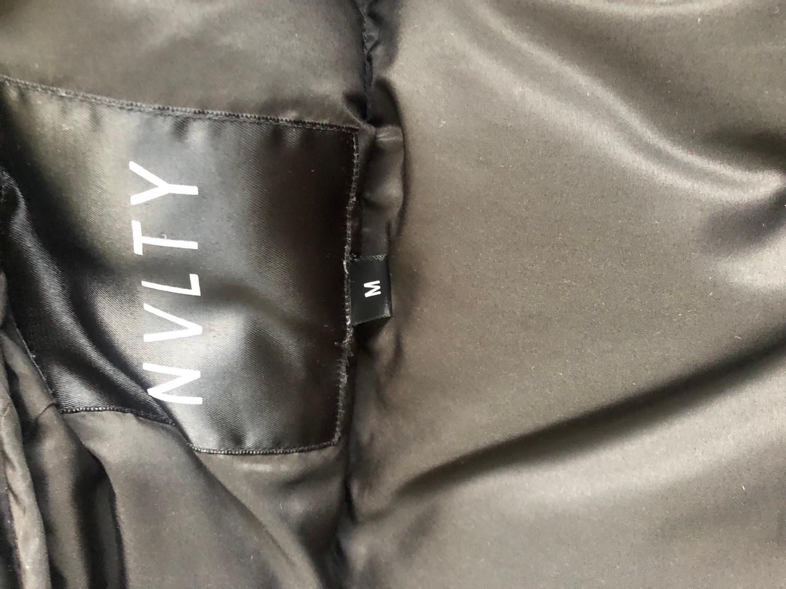 Nvlty black paint splash puffer jacket in B10 Birmingham for £85.00 for ...